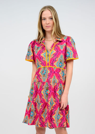 Ivy Jane Medallion Tiered Dress