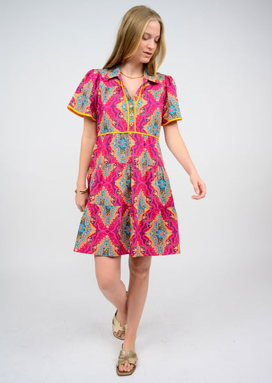 Ivy Jane Medallion Tiered Dress