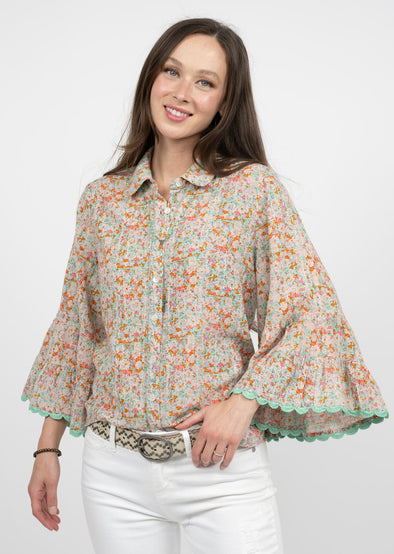 Ivy Jane Luz  Floral Top