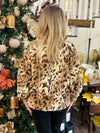 Ivy Jane Cheetah Faux Fur Popover