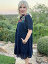 Navy Evie Dress