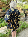 Through My Eyes Golden Floral Dress