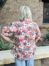 Edison Floral Garden Puff Sleeve Top