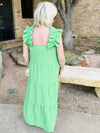 Stop And Stare Tiered Maxi Dress