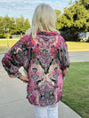 Paisley Melo Marlow Burnout Blouse