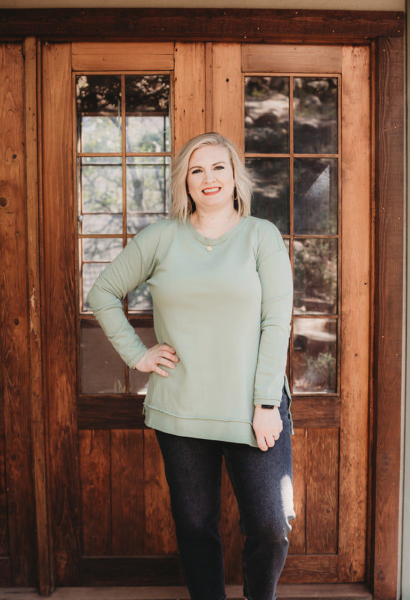 Medium Weight Tunic Sweatshirt/Pullover